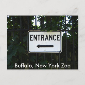 001, Buffalo, New York Zoo Postcard