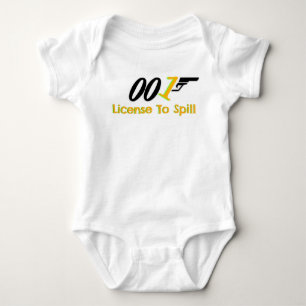 001 License To Spill Baby Bodysuit