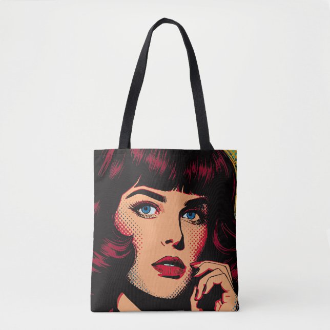001_Pop Art  Tote Bag (Front)