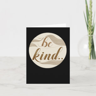003 Be Kind Sticker Card