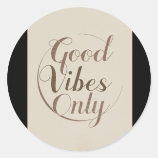 003 Good Vibes Only Sticker 