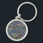 004-001 Claude Monet "Suiren" (1916) Key Ring<br><div class="desc">■ He was a French painter representing the Impressionist Claude Monet, and his representative work was the origin of the Impressionist. ■ "Water Lilies" (1916) "Water Lilies" is a general term for a series of works that Monet drew on Water Lilies and is one of his representative works. ■Data: Claude...</div>