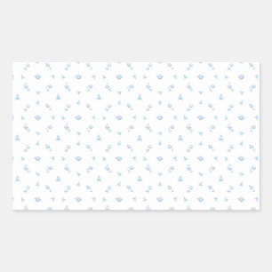 006 space rectangular sticker