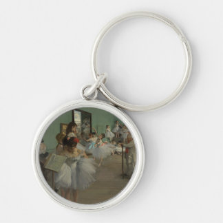 007-007 Edgar Degas "Ballet Lesson" Key Ring