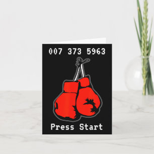 007 373 5963 The Dream Fight Video Game Code Boxin Card
