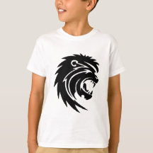 007-lion3111906 ROARING LION BLACK WHITE TATTOO