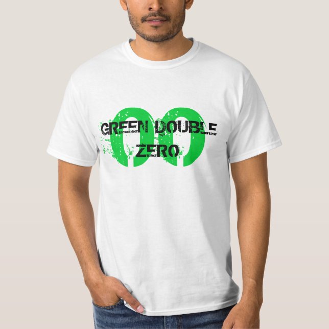 00, GREEN DOUBLE ZERO T-Shirt (Front)
