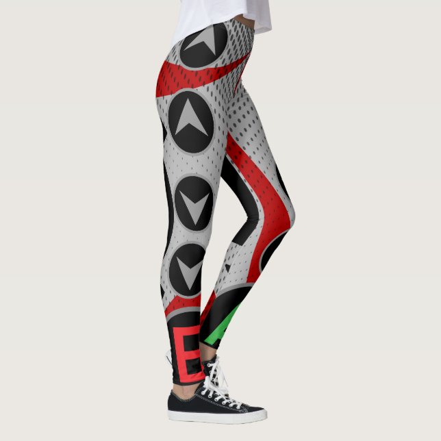 00 LvL Cheat Code Leggings (Right)