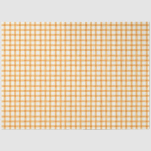 012 Copper Gingham Tissue Paper