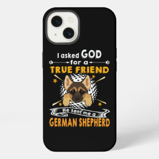 012 I Asked God For A True Friend He Sent Me A Ger iPhone 13 Case