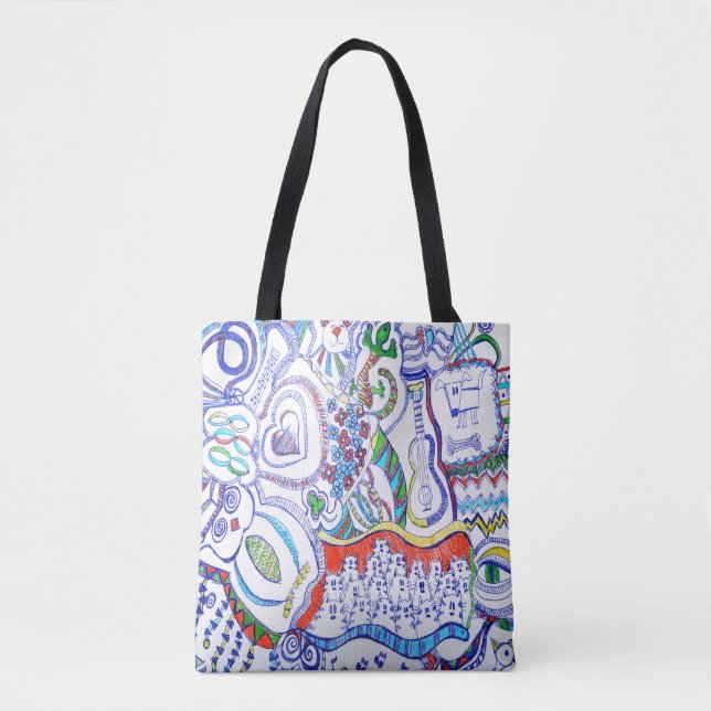 0134 - Story  Tote Bag (Front)