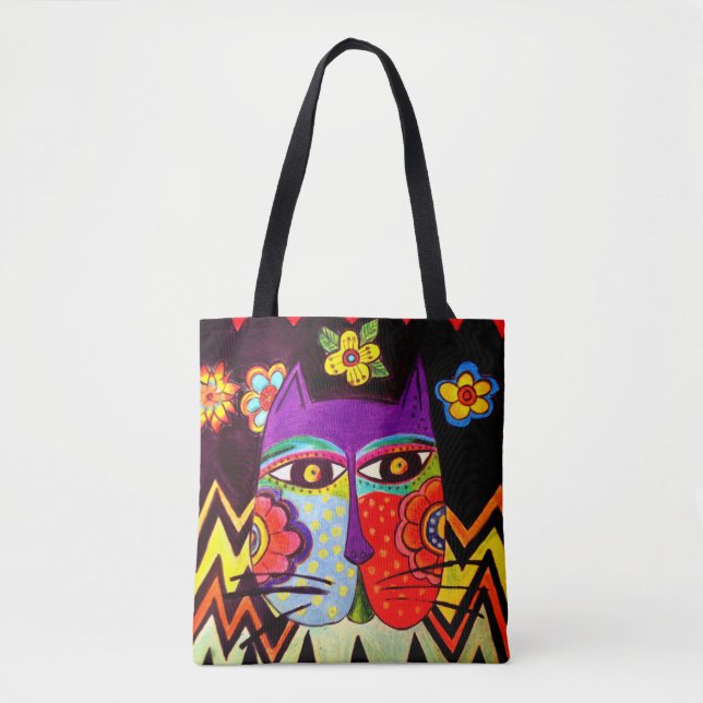 0138  Catface - Tote Bag (Front)