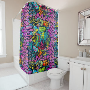 0168 - Marine Life - Shower Curtain