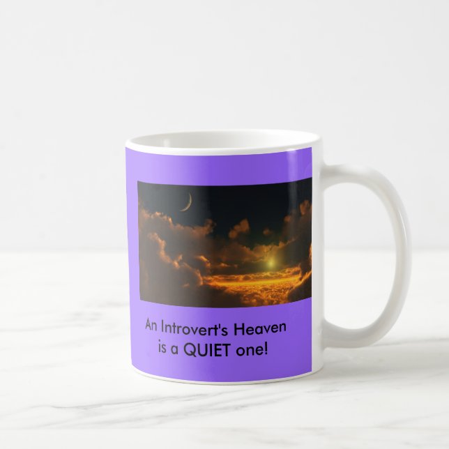 01986_goldencloudscape_1920x1080, An Introvert'... Coffee Mug (Right)