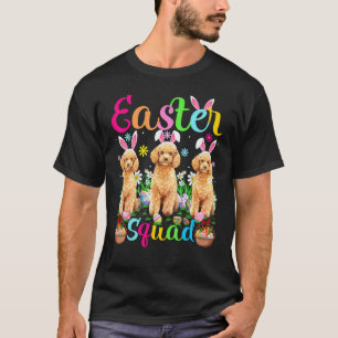 01 Easter Squad Bunny Ear Toy Poodle Dog Happy Eas T-Shirt