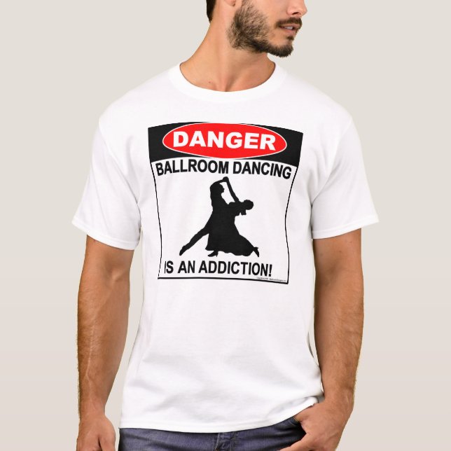 01a. Ballroom Addictions Light T-Shirts (Front)