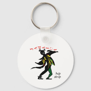 01jd Hip strip montego bay jamaica Key Ring