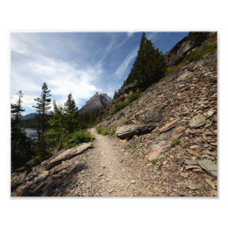 0239 8/12 Two Medicine Lake in Glacier Photo Print