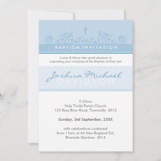 029 Susana :: Custom Baptism Invitations