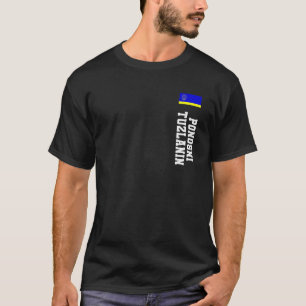 02 Tuzla Bosnia Flag Last Name Coat Of Arm Emblem T-Shirt