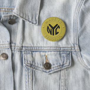 02of12 Brooklyn Token Party Button