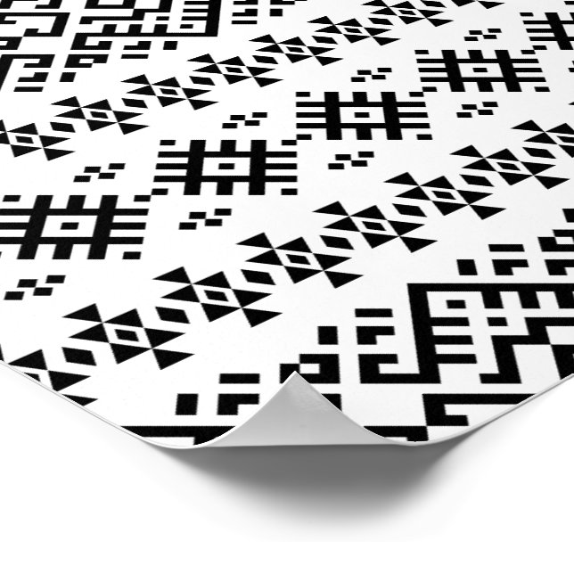 03012020 Tribal ethnic Pattern-05 Poster (Corner)