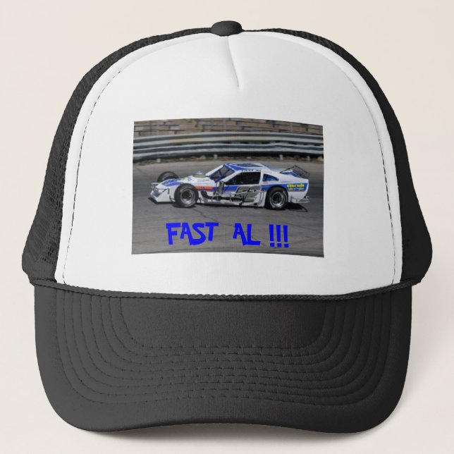 032710js3, FAST  AL !!! Trucker Hat (Front)