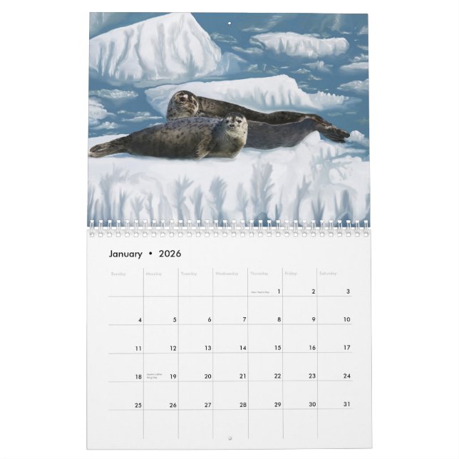 035, AlaskaArt by David Wagner Calendar (Jan 2026)