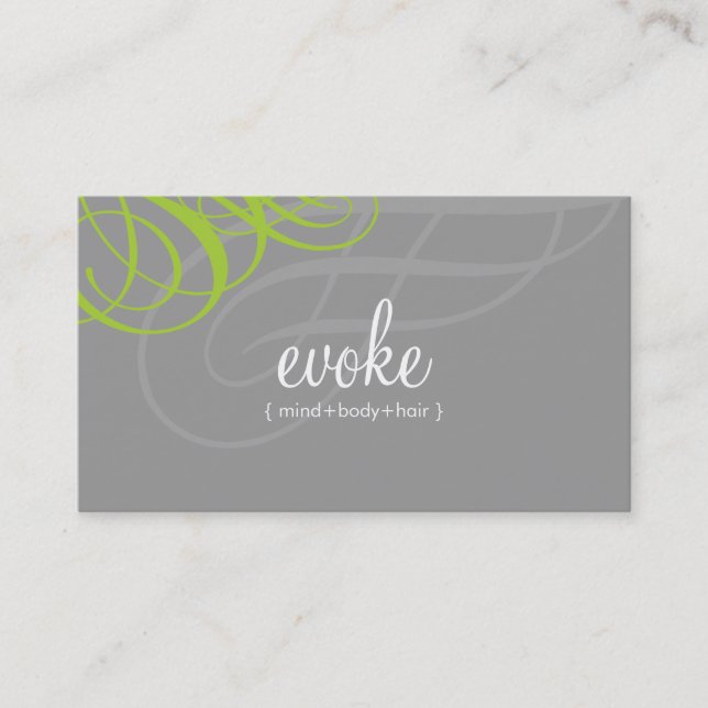 038 Julie :: designer vogue v2 Business Card (Front)