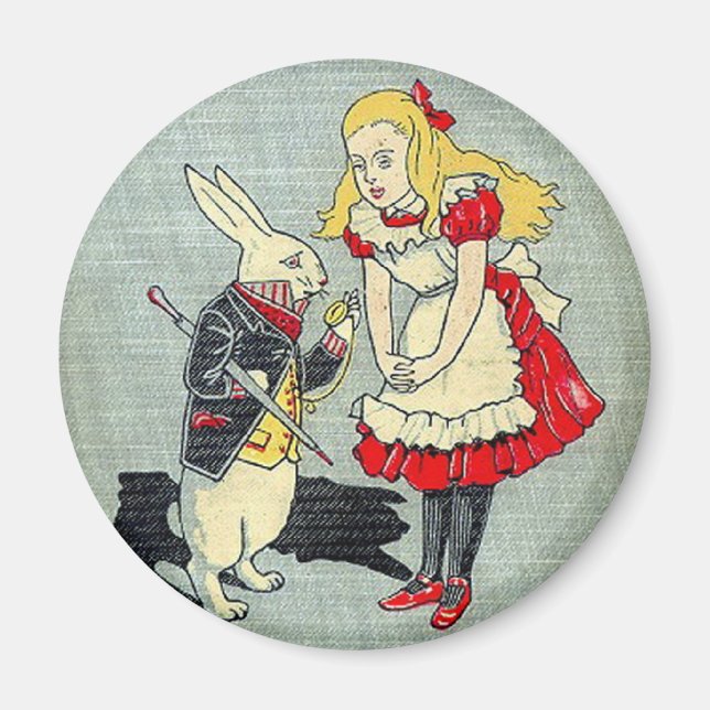 03 - Alice Book Cover Magnet (Front)