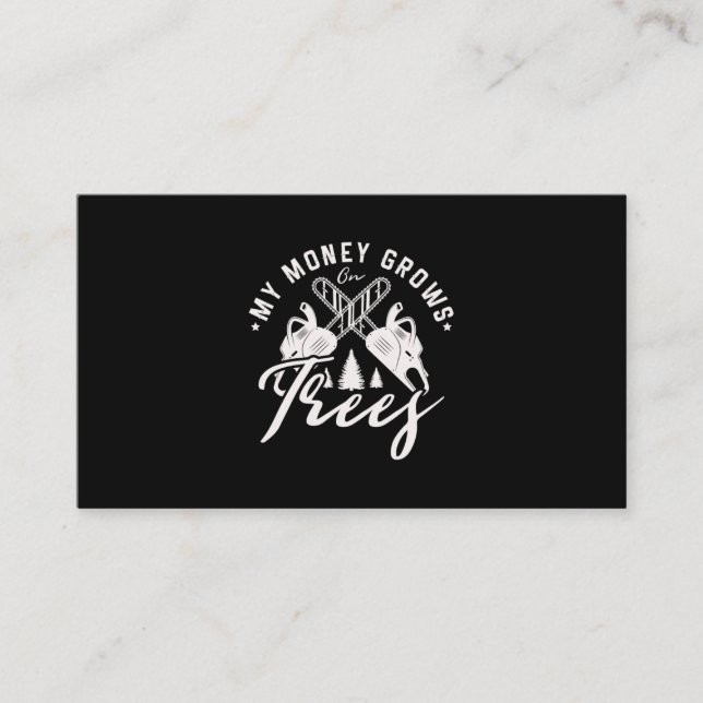 03.My Money Grows On Trees Business Card (Front)