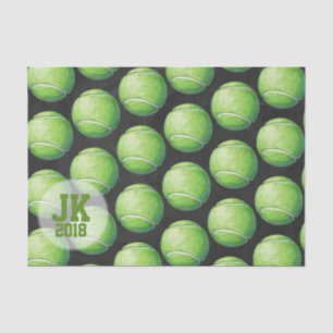 03of12 Tennis Ball Pattern Tissue Paper
