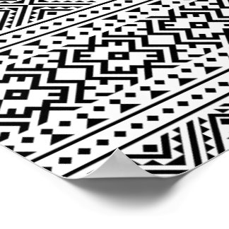 04012020-Tribal-ethnic-Pattern-10 Poster