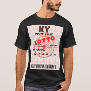 04052024 Northeast Earthquake PowerShake NY Lotto T-Shirt