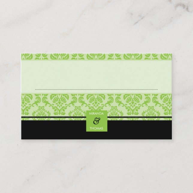 041 Patricia :: reception seating cards (Front)