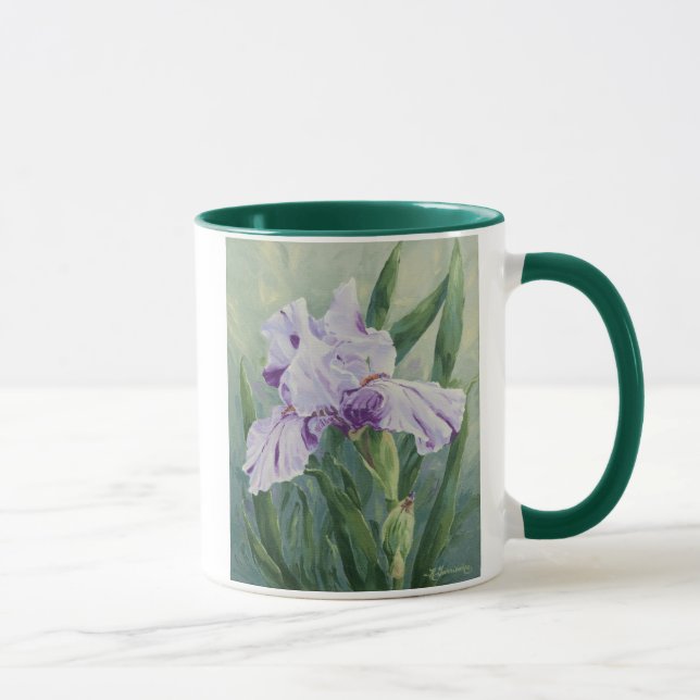 0440 Purple Iris Mug (Right)
