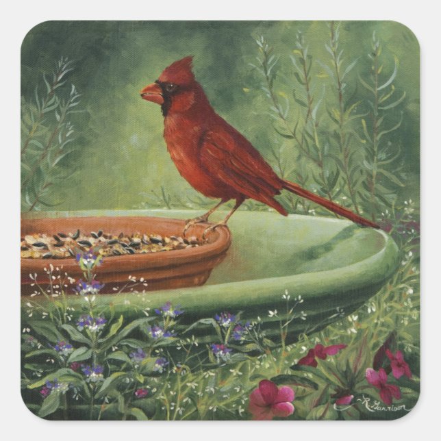 0487 Cardinal Stickers (Front)