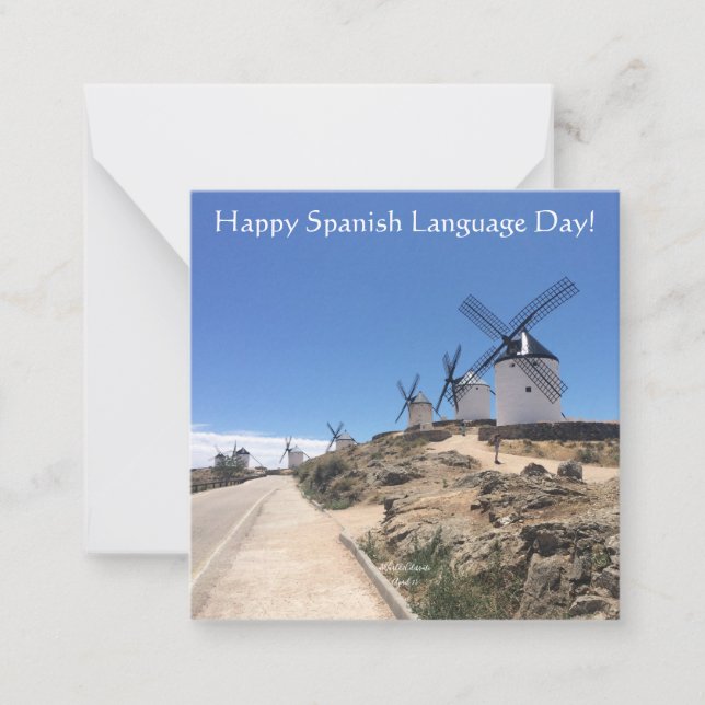 04.23.SpanishLanguageDay Card (Front)
