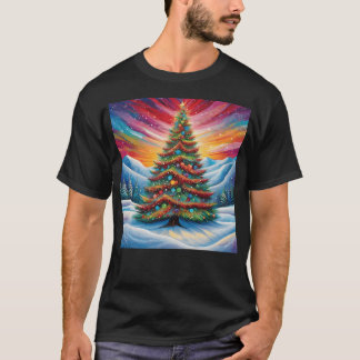 04 - Enchanting Winter Wonderland Christmas Tree T-Shirt