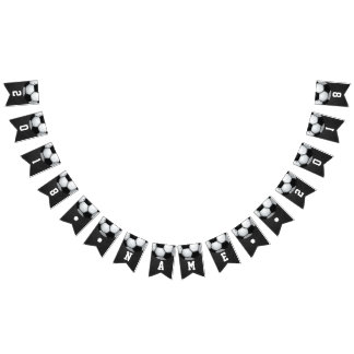 04of12 Soccer Ball Themed Party Bunting Bunting