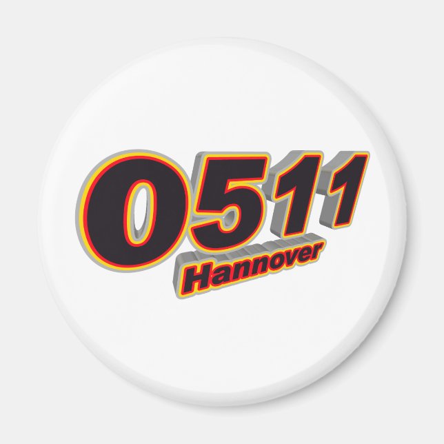 0511 Hannover Magnet (Front)