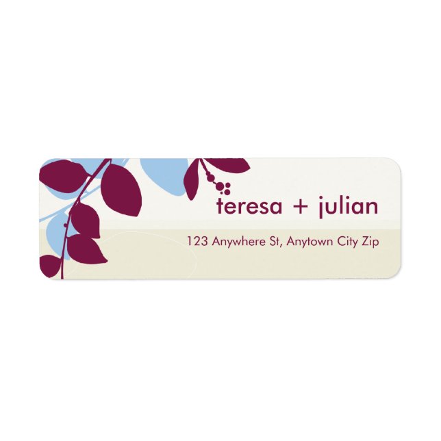 051-Tonya :: SMALL RETURN ADDRESS LABELS (Front)
