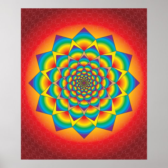 05 RADIANCE MANDALA POSTER (Front)