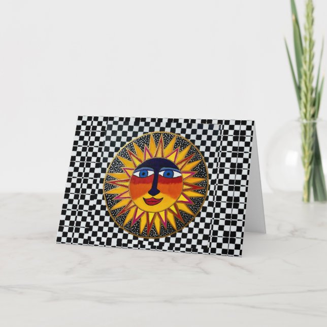 05 -  Soleil Greeting Card (Front)