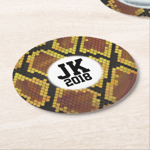 05of12 Custom Snake Party Coasters