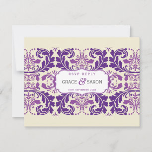 064 Enna :: RSVP REPLY SLIP - savvy Card