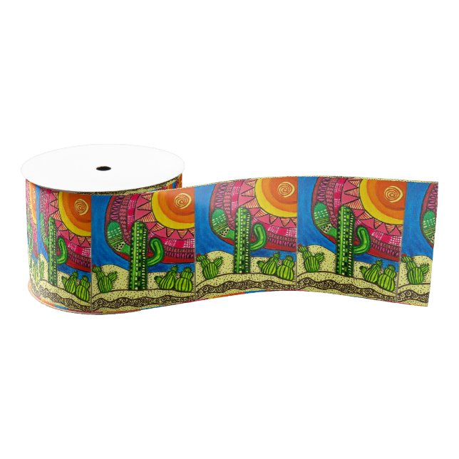 066 Desert Giant Ribbon Grosgrain Ribbon (Spool)