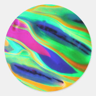 #06 TLuv.Design© "Phantasmagoria" Series Classic Round Sticker