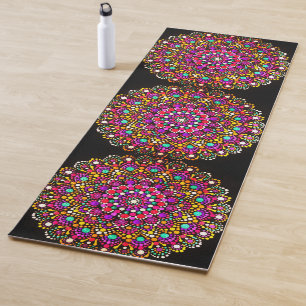 073 - Knitting Mandala Yoga Mat