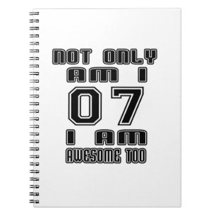 07 Awesome Too Notebook